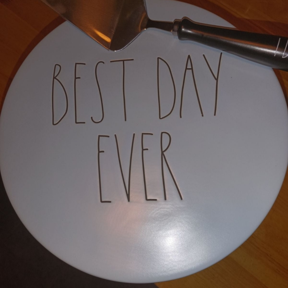 Rae Dunn Bridal Cake Stand